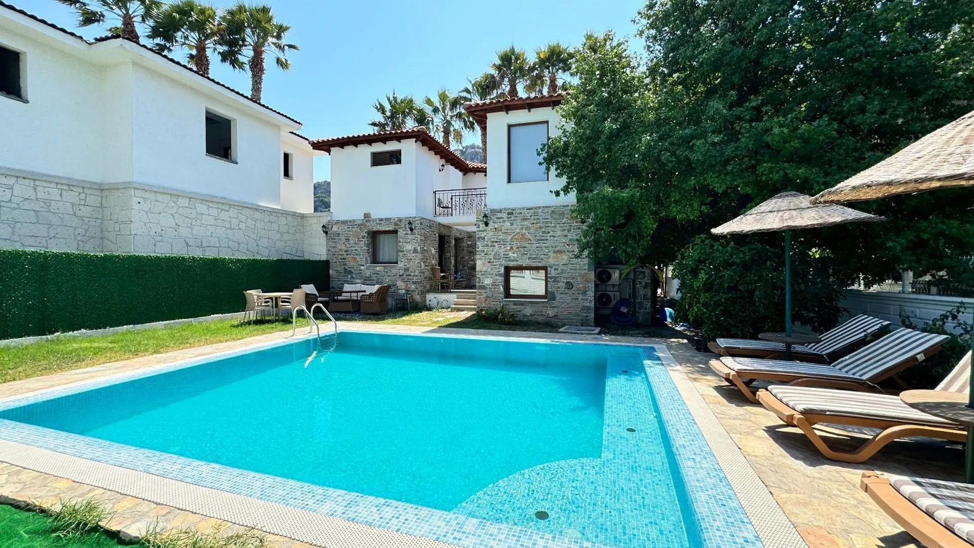 Villa Merry - Dalyan Stonehouse With Palmtrees, 50M To River Ortaca
